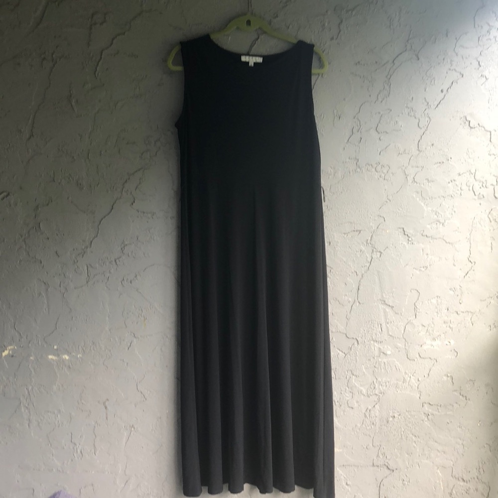 CHAUS long black dress